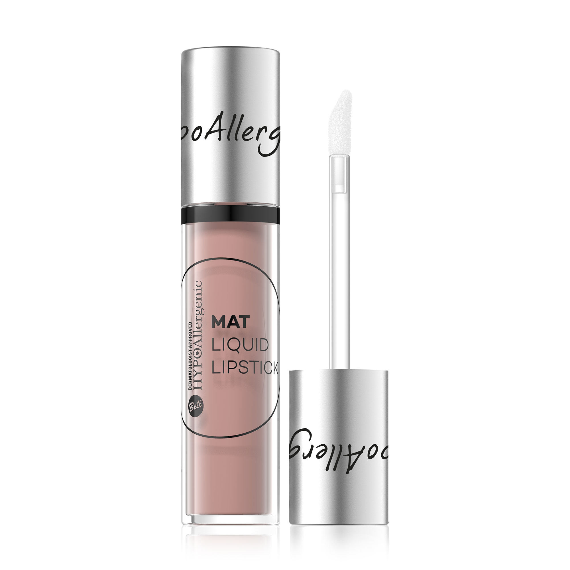 Рідка матова помада для губ Bell HypoAllergenic Mat Liquid Lipstick By Marcelina 02 Warsaw, 4.7 г